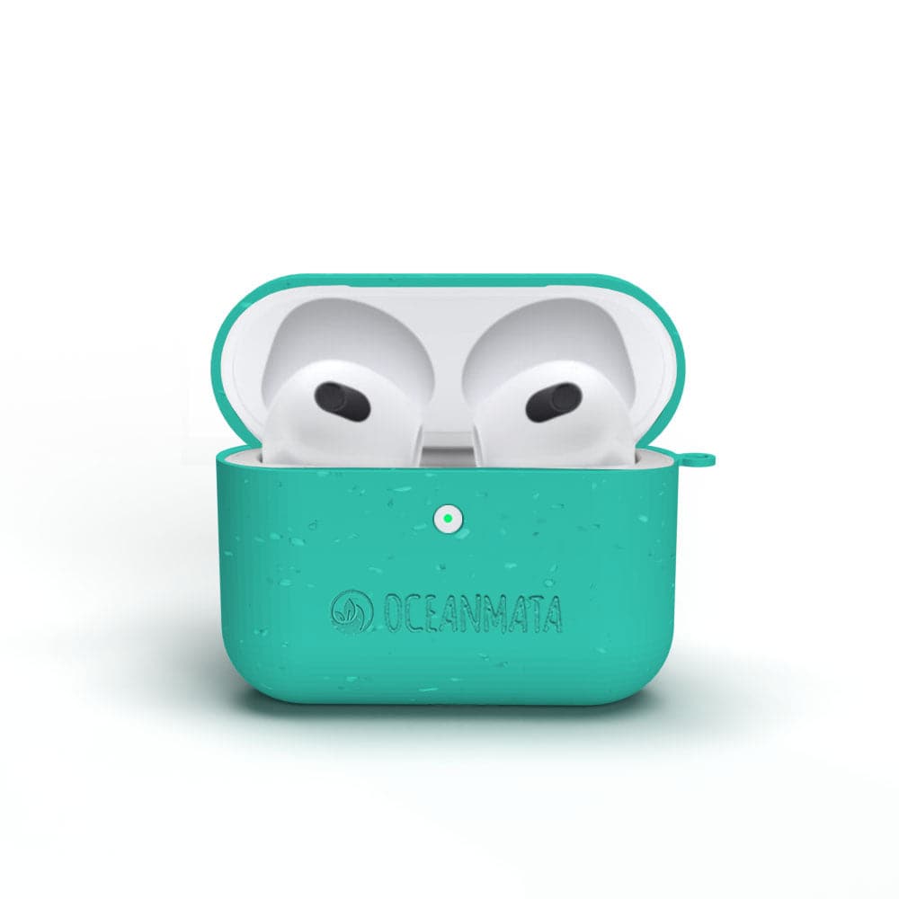 Duurzame Apple AirPod-hoes 3e generatie - Air Pod-hoesje - turquoise