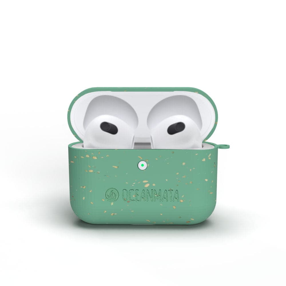 Duurzame Apple AirPod-hoes 3e generatie "TURTLE" - Air Pod-hoesje - Groen