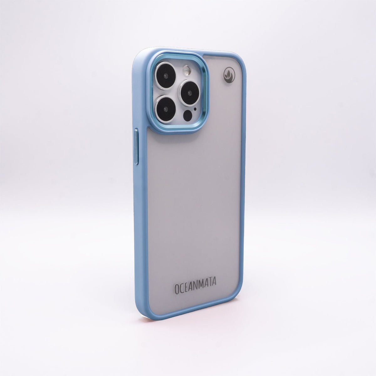 iPhone 13 mini Hülle - durchsichtig ozeanblau - nachhaltig