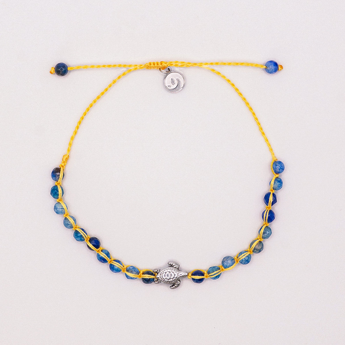 Armband Goud - "Golden Wave Turtle Stone" Editie