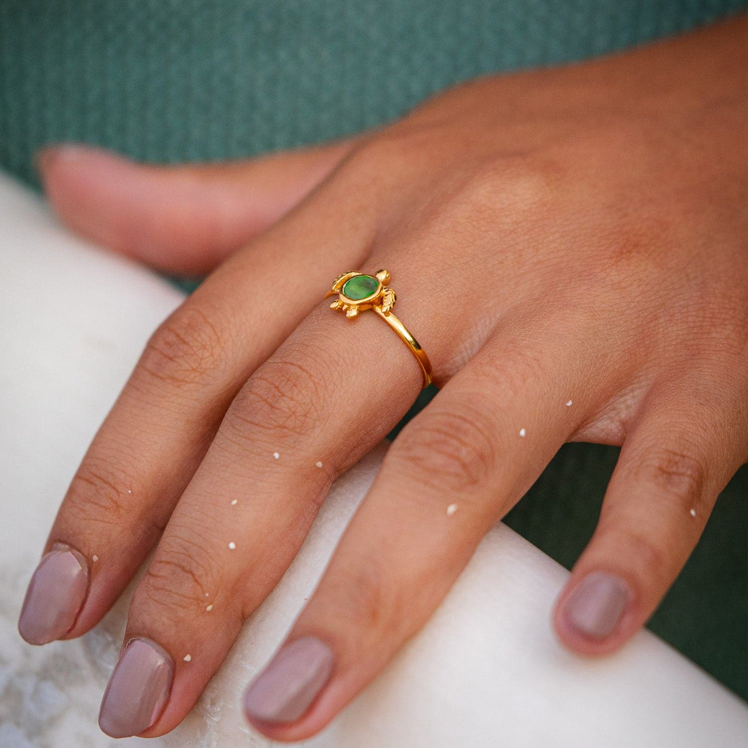 Ring "GROENE SCHILDPAD"