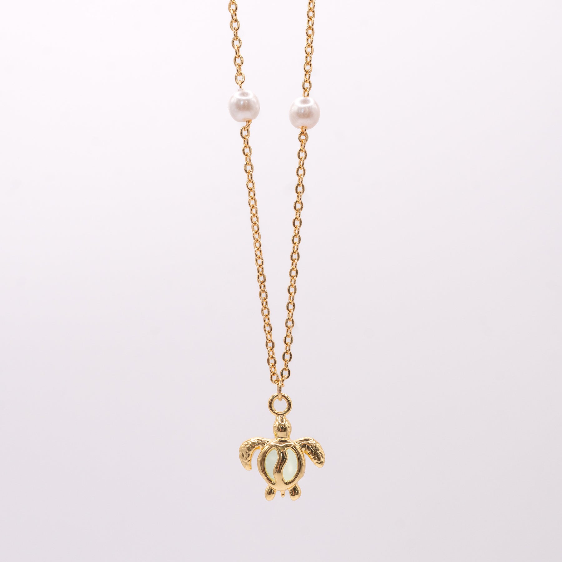 Schildpadparelketting