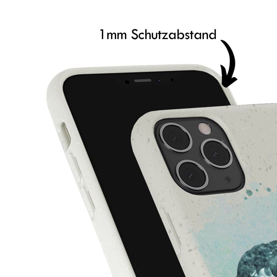 iPhone 16e Hülle - Schildkröte grün - "Baby Turtle" - nachhaltig