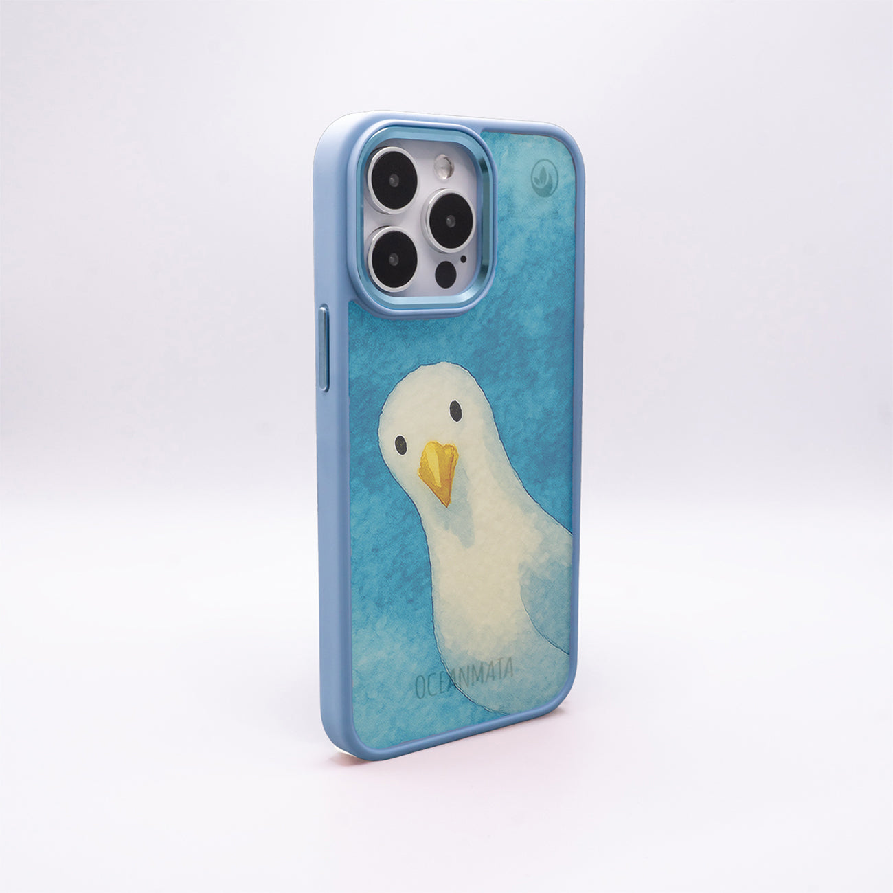 iPhone 11 hoesje - Seagull Blue - "Seagull" - Duurzaam