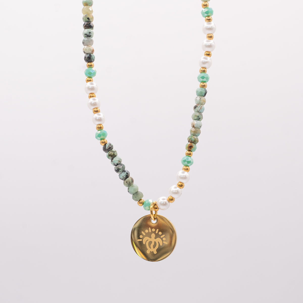 Schildpadstenen ketting