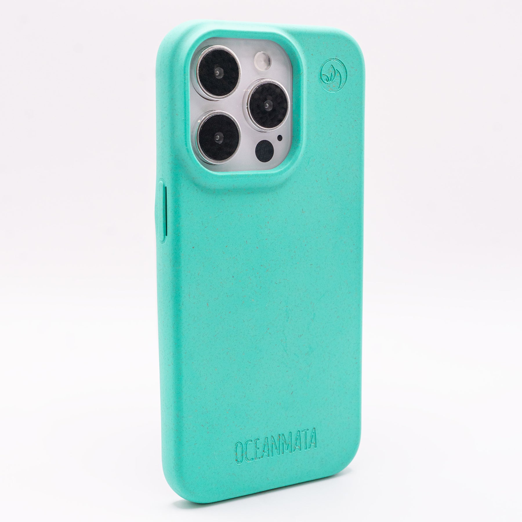 iPhone 15 pro Hülle - türkis - nachhaltig – Ansicht 3