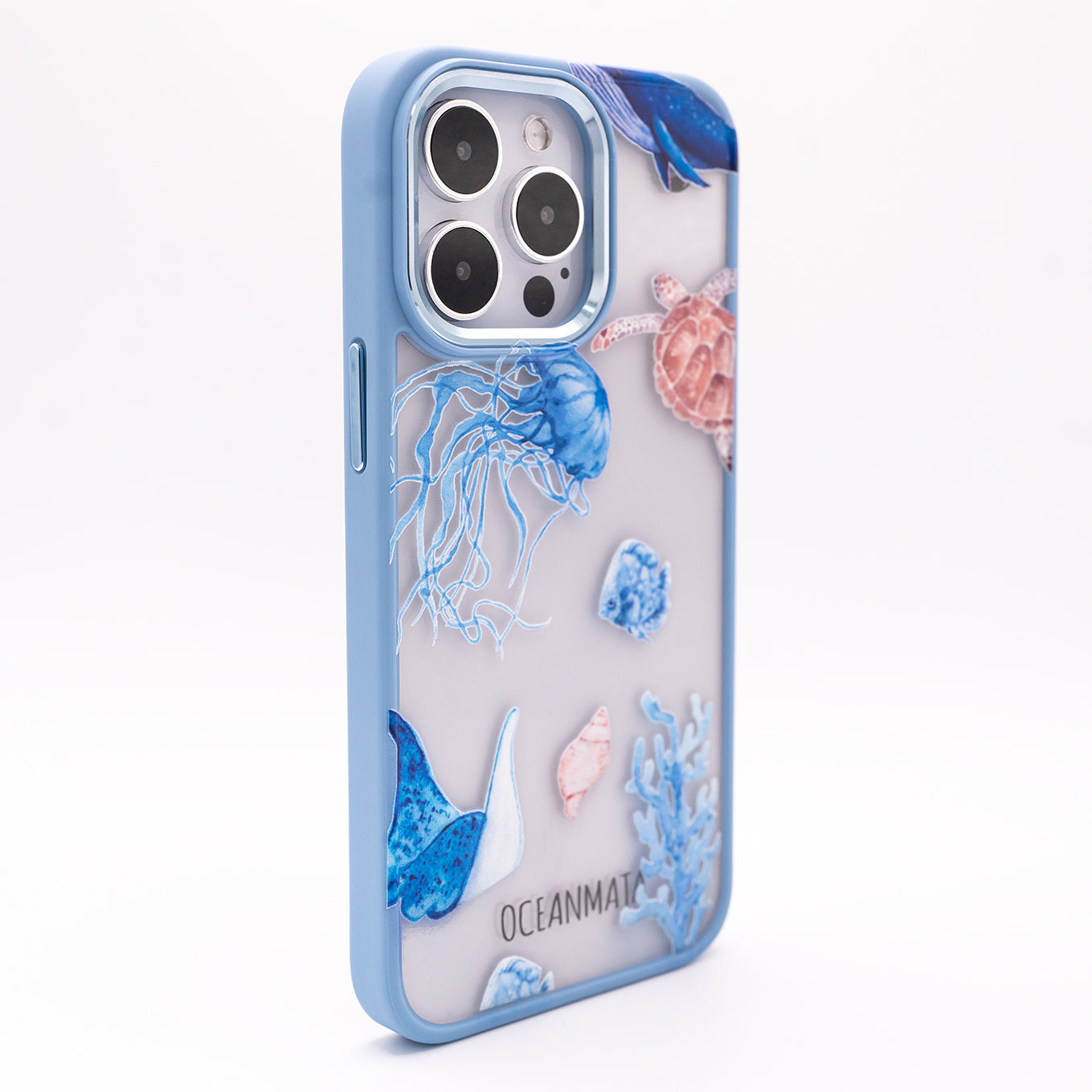 iPhone 16 pro Hülle - Schildkröte bunt - "Turtle & Friends" - nachhaltig