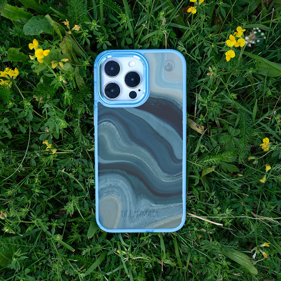 iPhone 12 mini Hülle - Welle - "Wave" - nachhaltig
