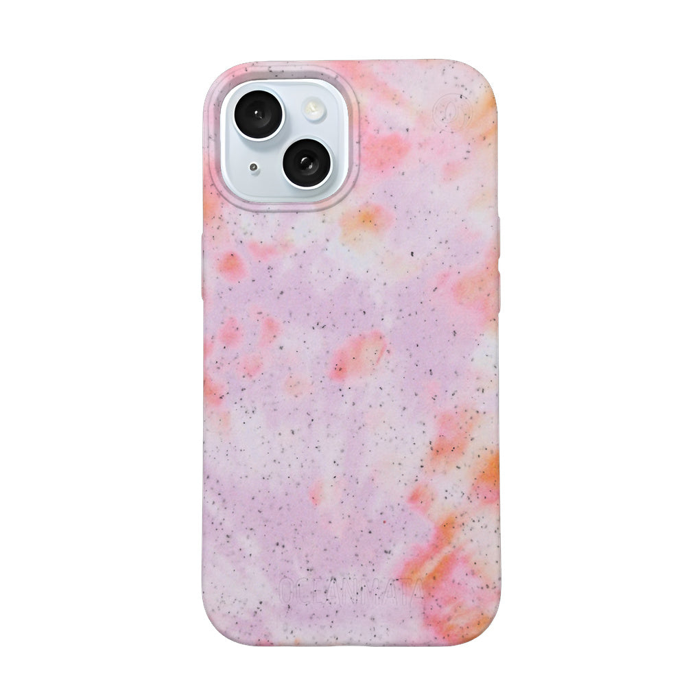 Biologisch abbaubare Handyhülle iPhone 15 Coralful — kompostierbar — Vorderseite