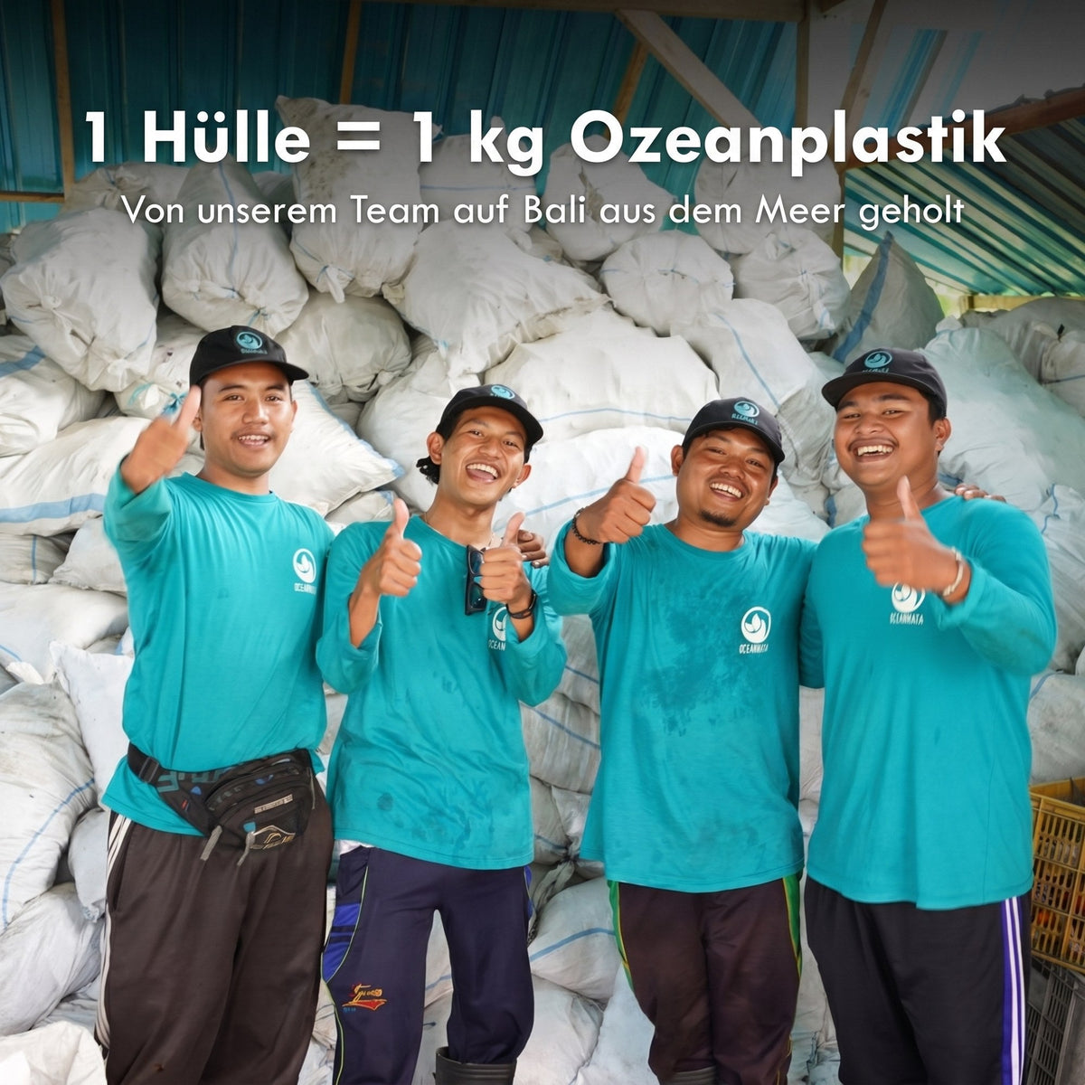 iPhone 17 Air Hülle - Blumen blau - "Flowers & Shells" - nachhaltig