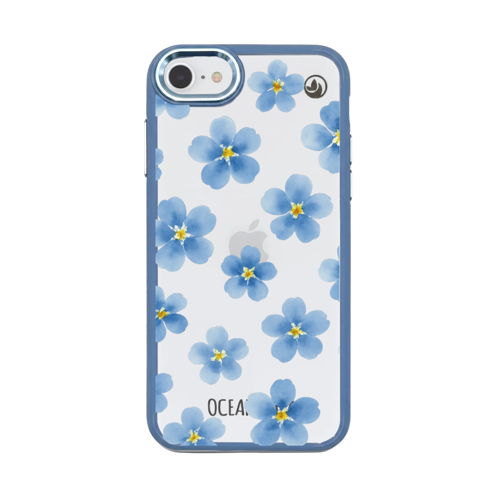 iPhone SE/7/8 hoesje - vergeet-me-nietje - duurzaam