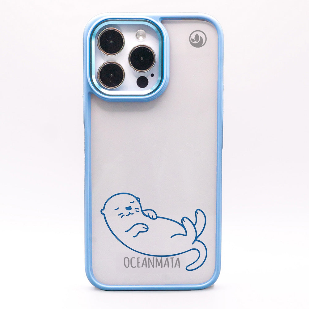 iPhone SE/7/8 hoesje - Otterblauw - duurzaam