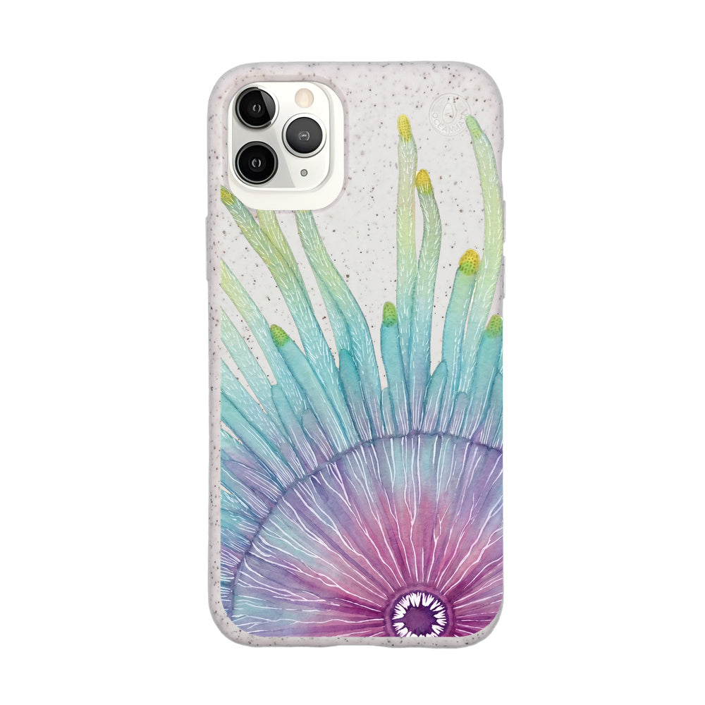 Biologisch abbaubare Handyhülle iPhone 11 pro Jellybutton — kompostierbar — Vorderseite
