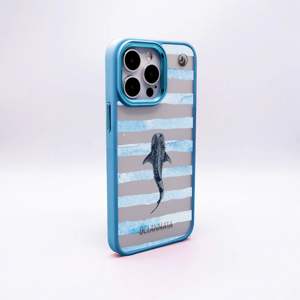 Nachhaltige Handyhülle iPhone 14 Lonewanderer aus Ocean Plastic — Rückseite