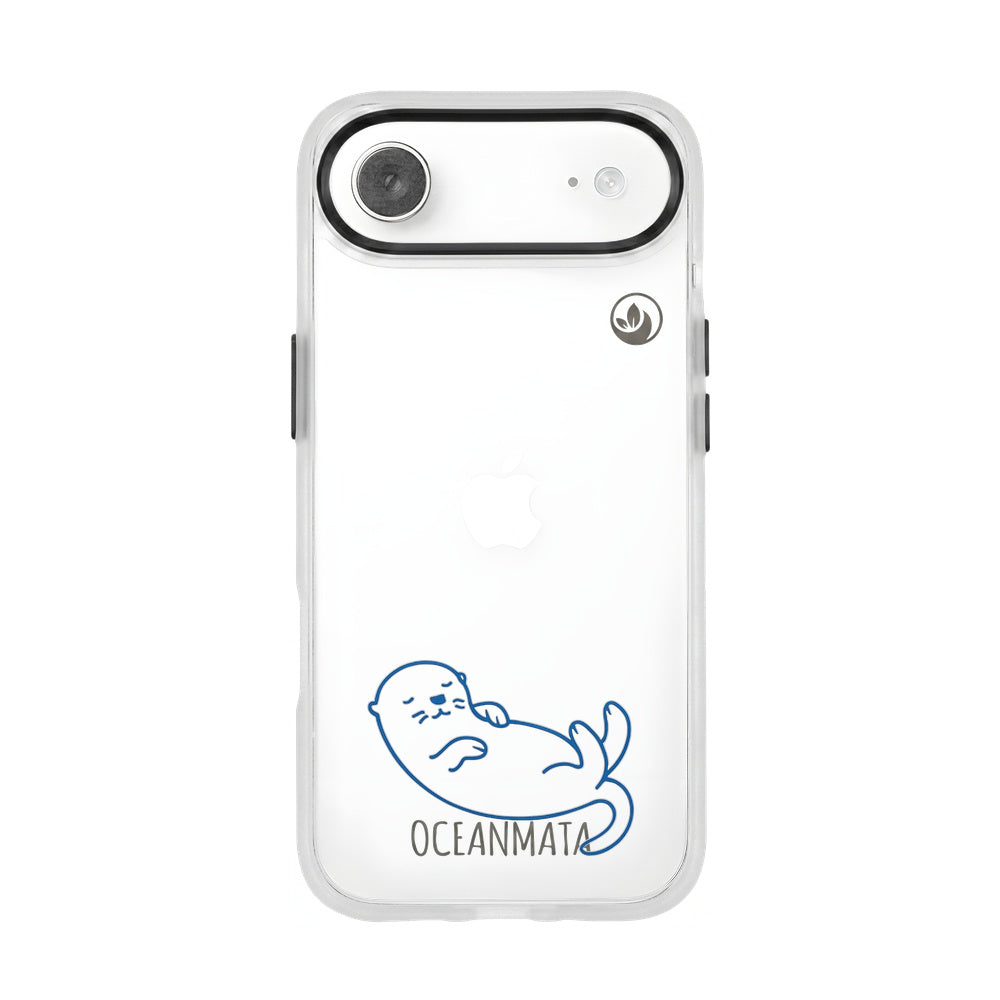 Nachhaltige Handyhülle iPhone 17 Air Otter aus Ocean Plastic — Vorderseite
