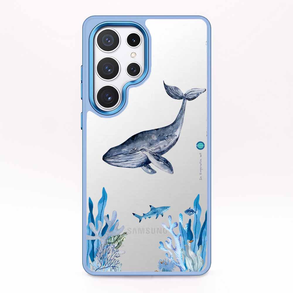 Samsung S25 Hülle - Meer blau - "Ocean" - nachhaltig