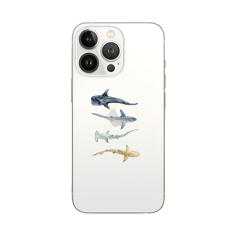 Biologisch abbaubare Handyhülle iPhone 13 pro Sharkproject — kompostierbar — Vorderseite
