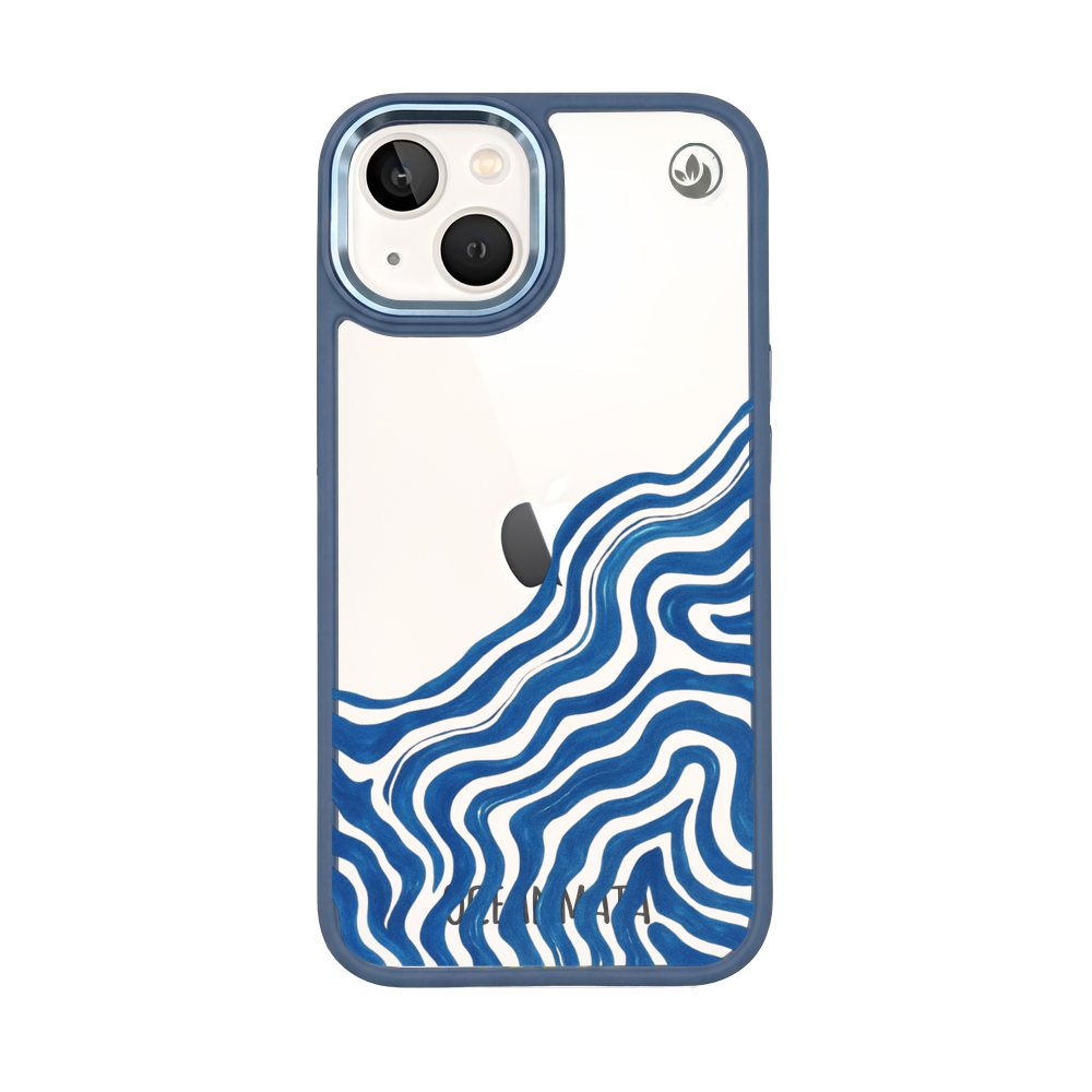 iPhone 13 hoesje - Abstracte golf - "Summerwave" - Duurzaam