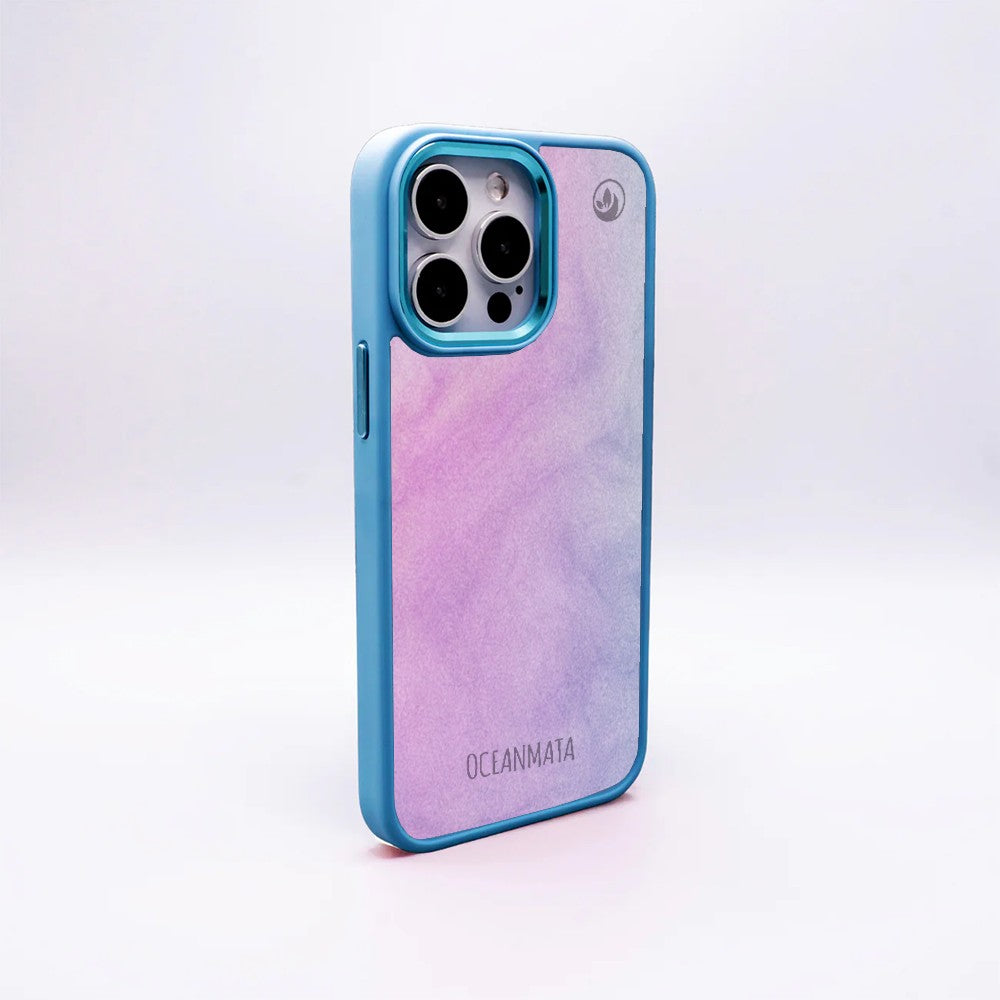Nachhaltige Handyhülle iPhone 17 Sunrise aus Ocean Plastic — Rückseite