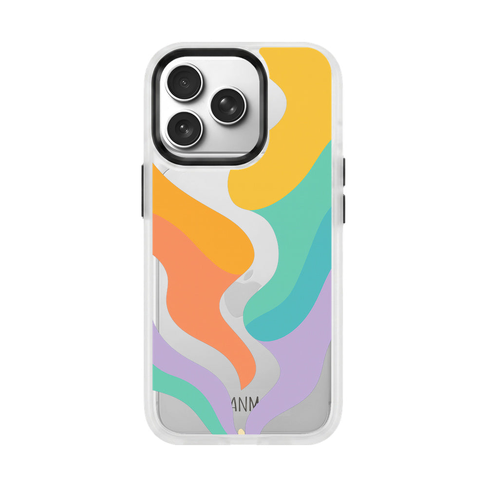 Nachhaltige Handyhülle iPhone 17 pro max Tideflow aus Ocean Plastic — Vorderseite