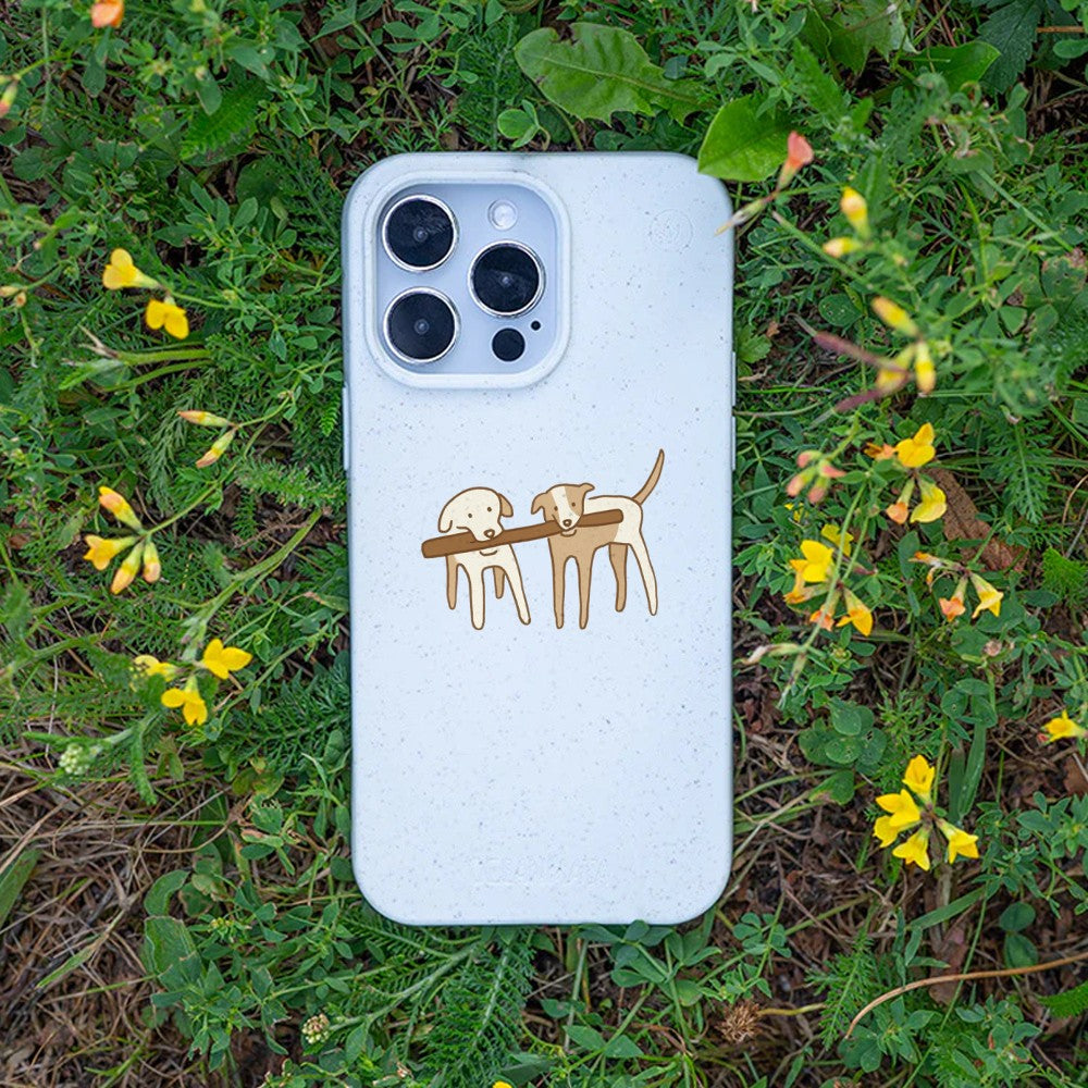 Biologisch abbaubare Handyhülle Samsung A55 Wuff — kompostierbar — Bonus