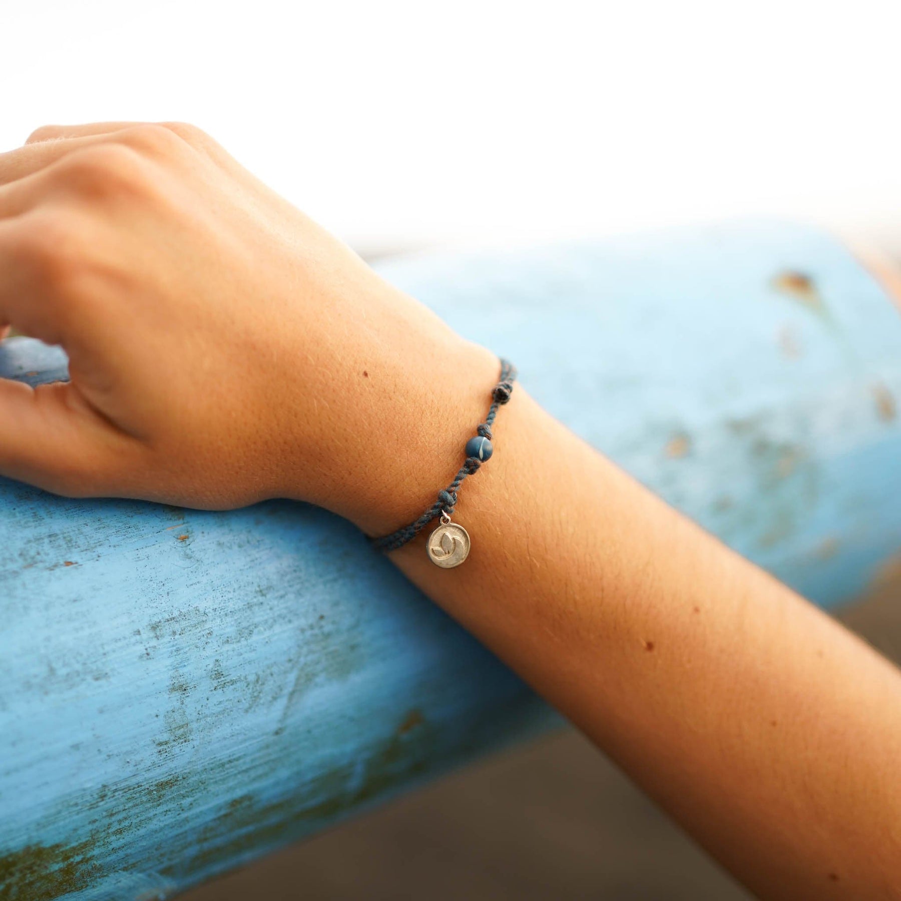 Blauwe armband "DOLPHIN"