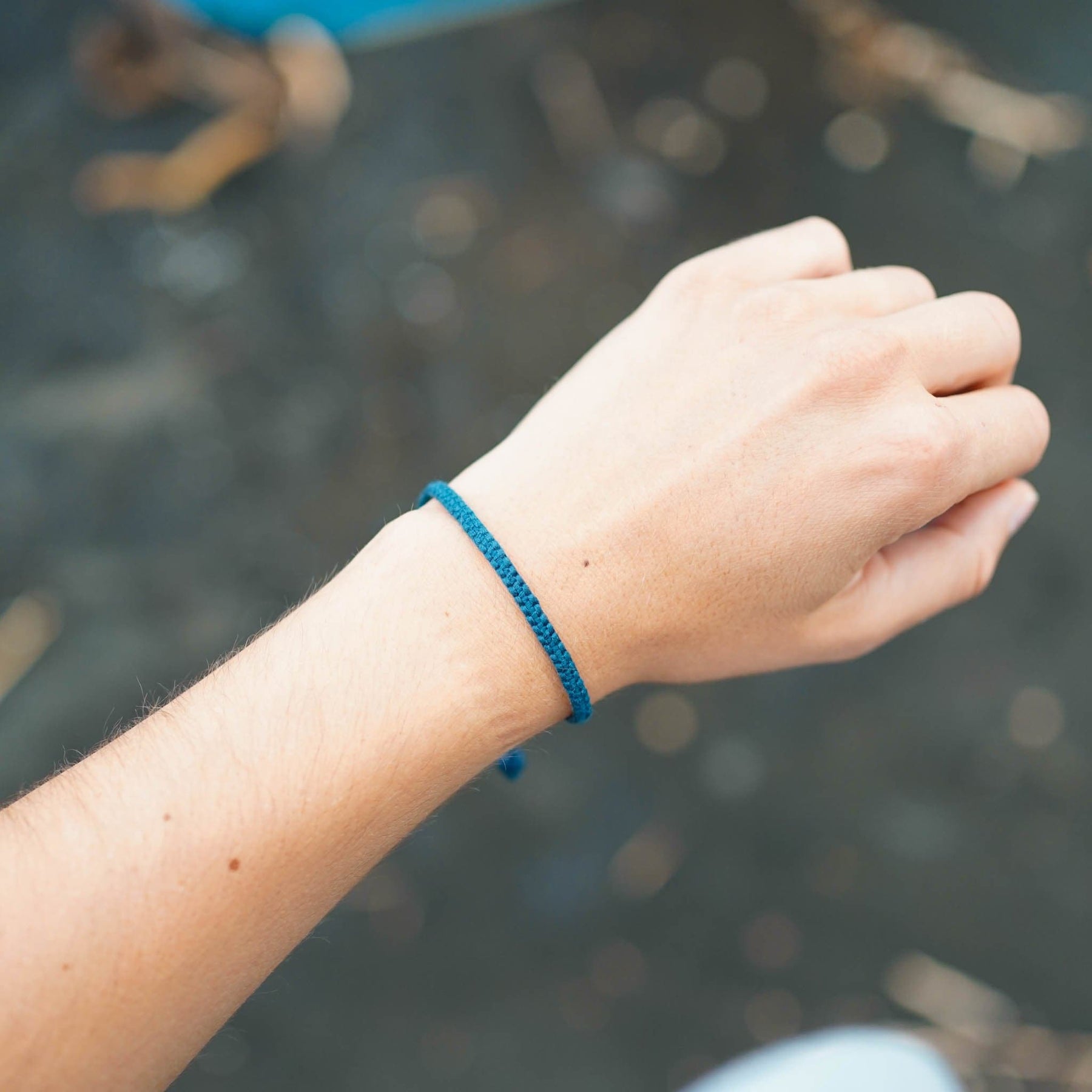 Blauwe armband "DOLPHIN"