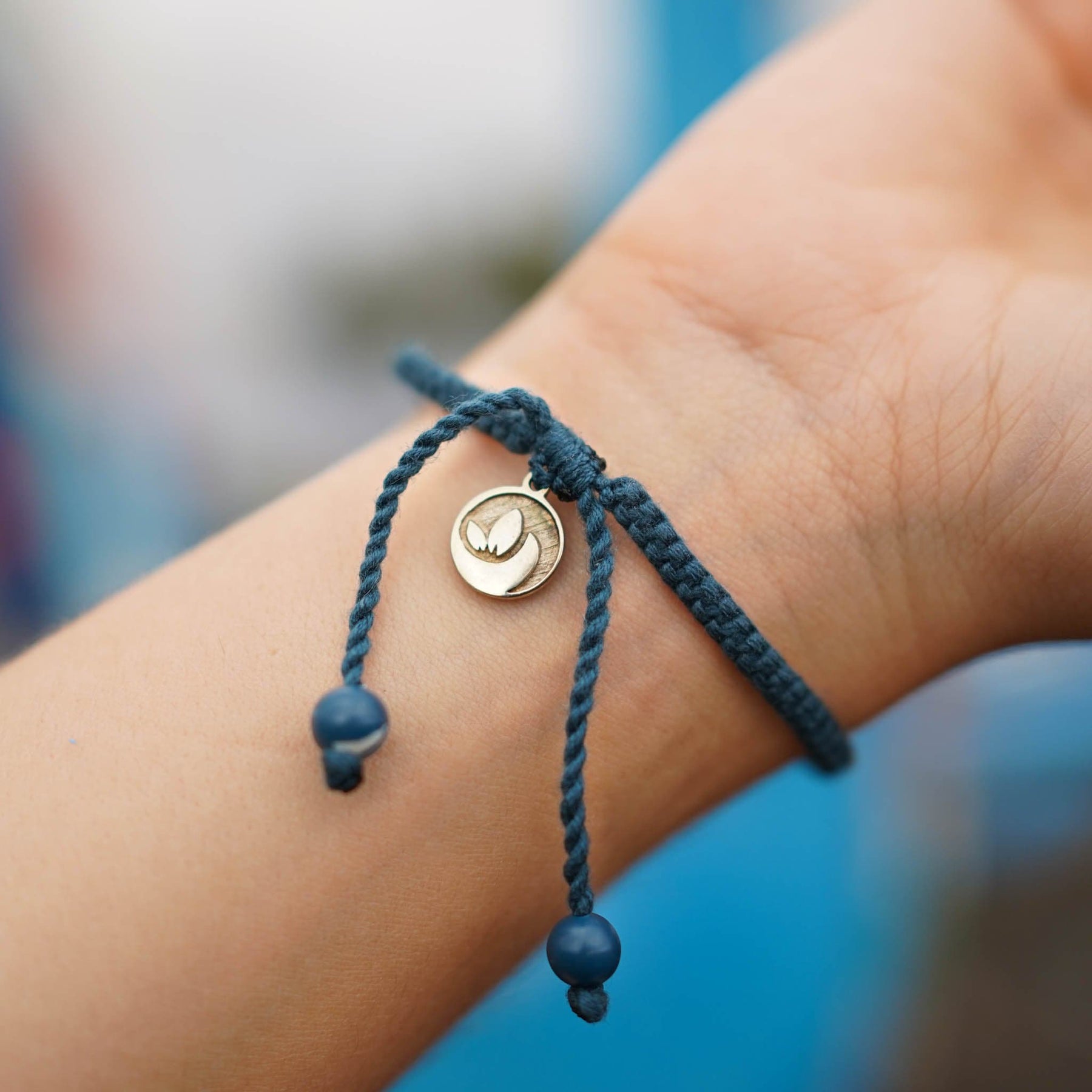Blauwe armband "DOLPHIN"