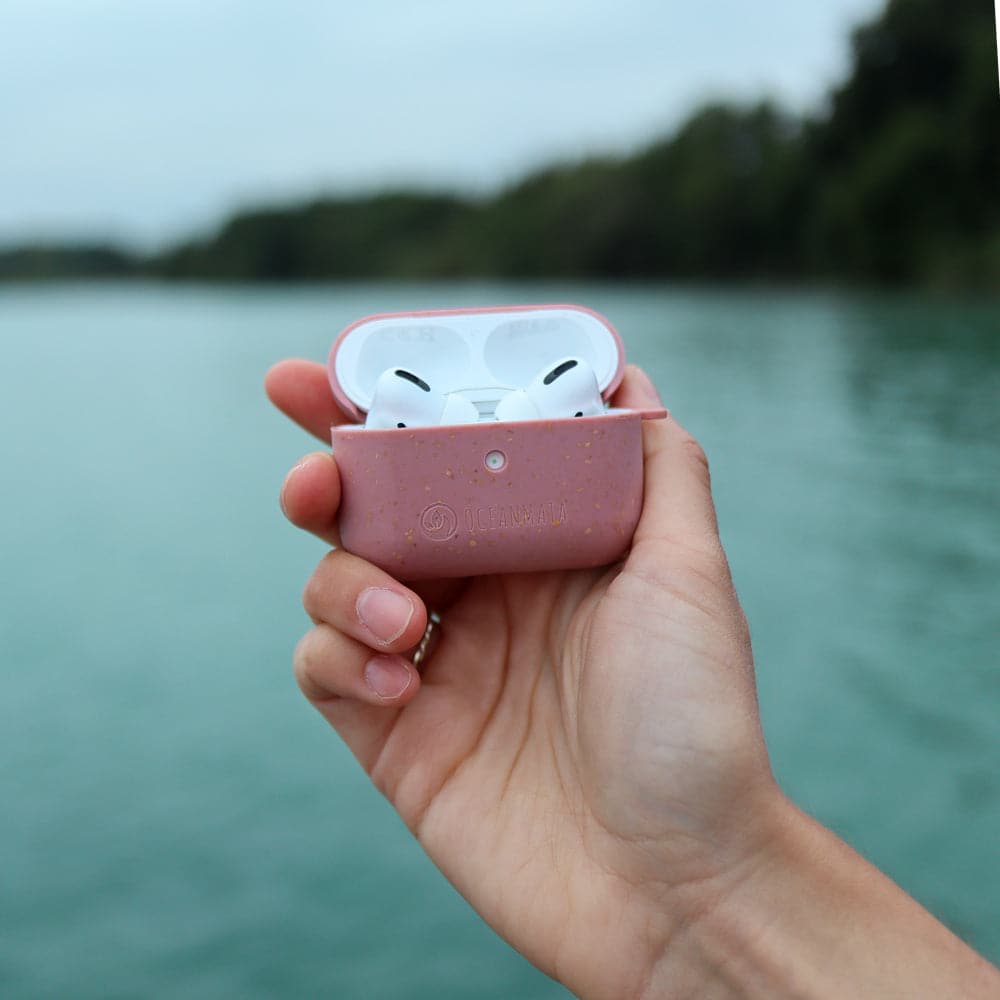 duurzame Apple AirPod Case Pro 1/2 - Cover - roze