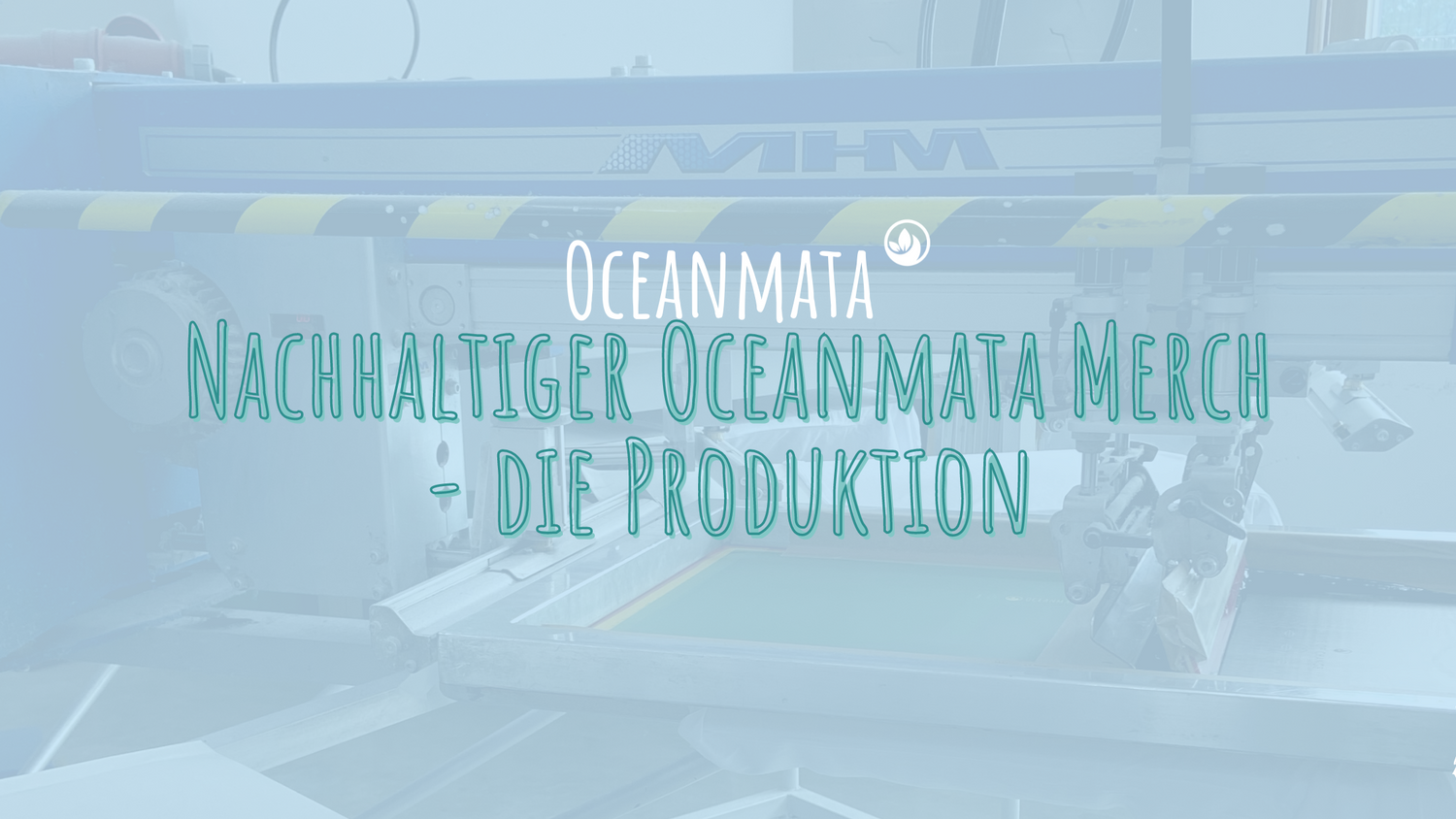 Nachhaltiger Oceanmata Merch - die Produktion