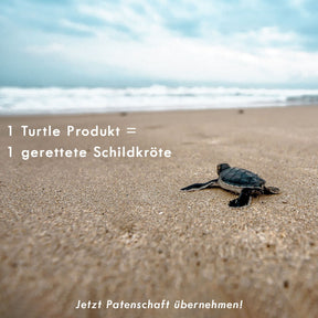 iPhone 11 Hülle - beige - "GREEN TURTLE" - nachhaltig