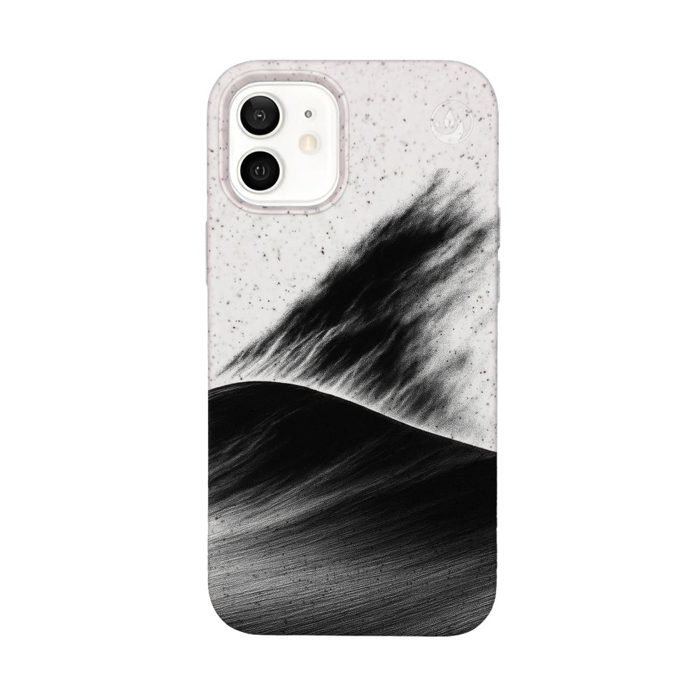 iPhone 12 mini Hülle - Düne weiß - "60knots" - nachhaltig