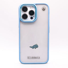 iPhone 17 Hülle - Wal blau - "Captain Whale" - nachhaltig