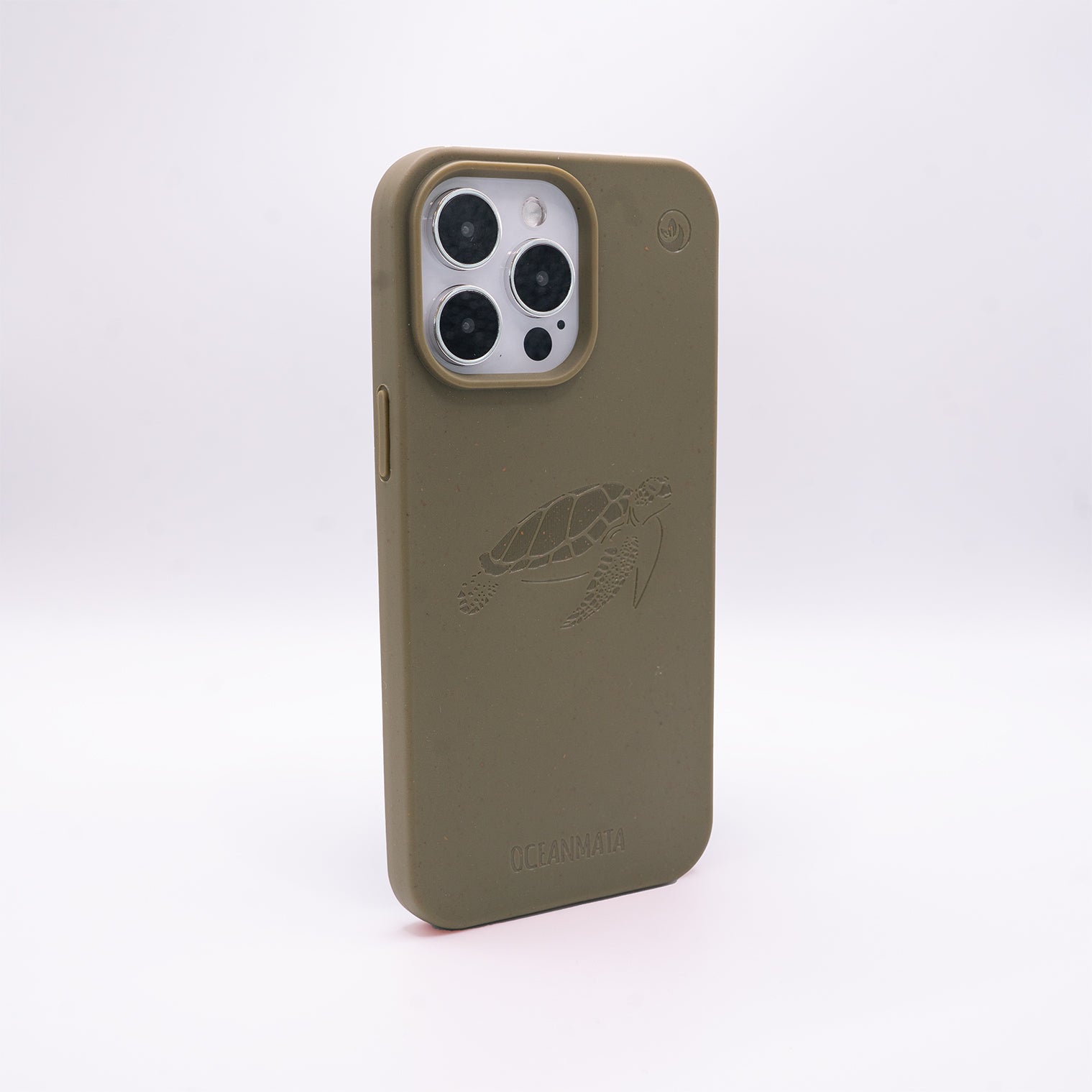 iPhone 13 Hülle - grün - "TURTLE" - nachhaltig – Ansicht 3