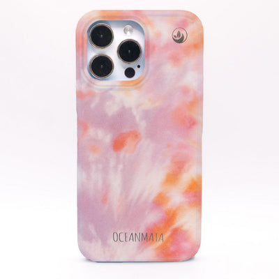 iPhone 16 pro max hoesje - koraaloranje - "Coralful" - duurzaam