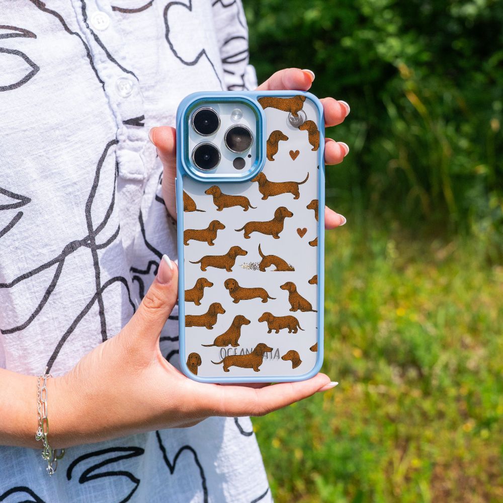 iPhone SE/7/8 Hülle - Dackel - "Dackel" - nachhaltig