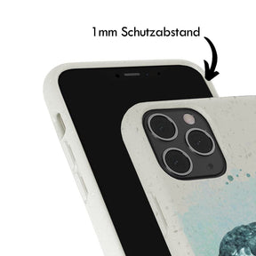 iPhone 15 Hülle - Schildkröte grün - "Baby Turtle" - nachhaltig