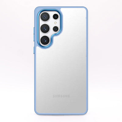 Samsung S26 Hülle - durchsichtig ozeanblau - nachhaltig