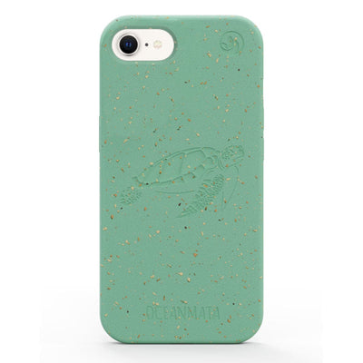 iPhone 16e hoesje - groen - "TURTLE" - duurzaam