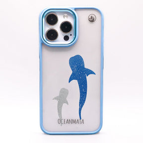 Samsung S24+ Hülle - Walhai blau - "Walhai" - nachhaltig