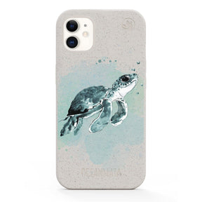 Organisch Apple iPhone hoesje "Turtle Edition" by Oceanmata®