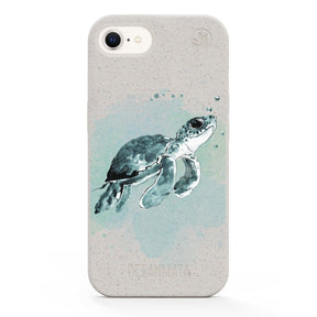 Organisch Apple iPhone hoesje "Turtle Edition" by Oceanmata®