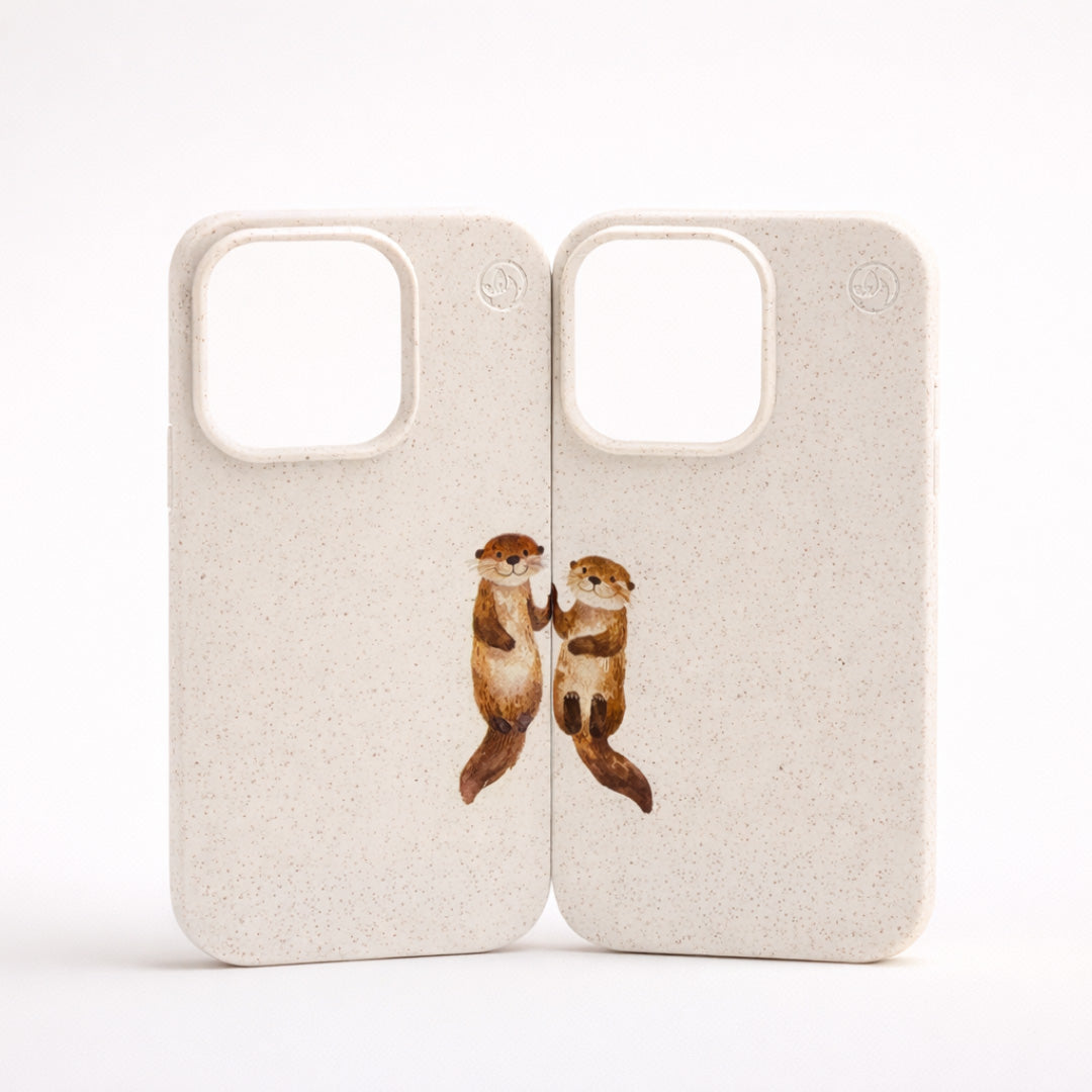 Nachhaltige Apple iPhone Hülle "Partner Case - OtterLove"