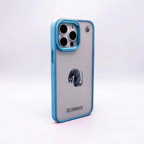 Nachhaltige Handyhülle iPhone 12 pro / iPhone 12 Blackcat aus Ocean Plastic — Rückseite
