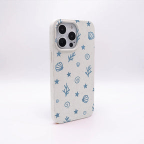 Biologisch abbaubare Handyhülle iPhone 12 pro / iPhone 12 Bluecorallife — kompostierbar — Rückseite