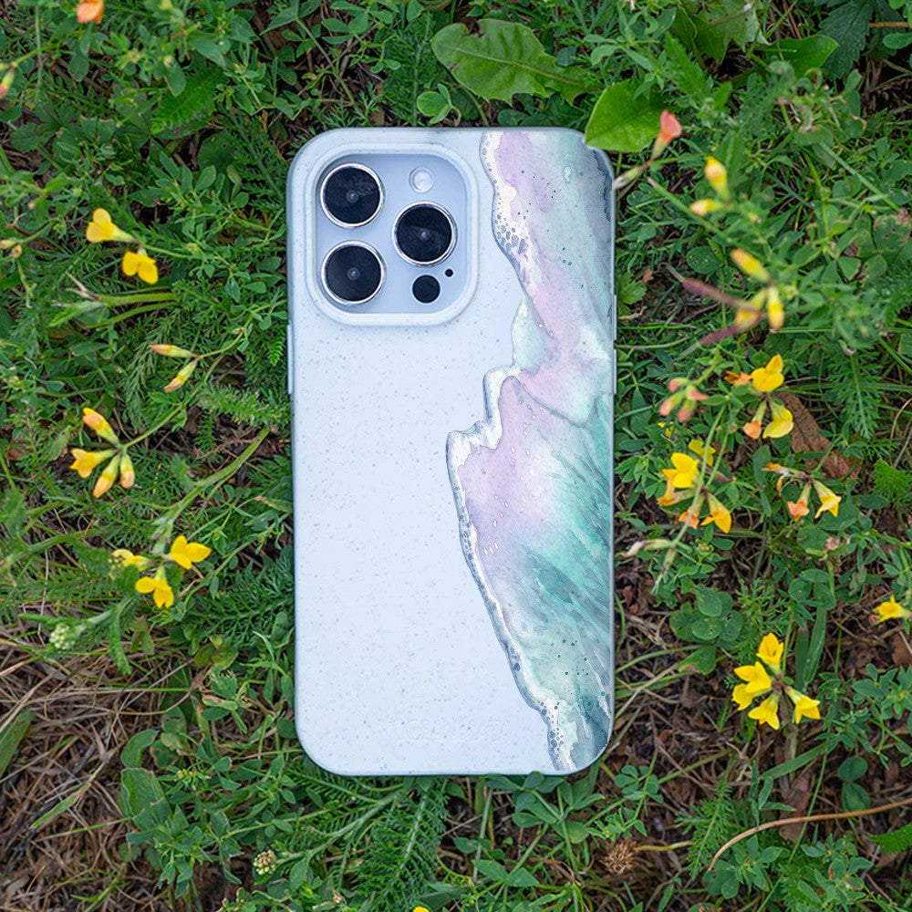 Biologisch abbaubare Handyhülle Samsung A55 Bluehour — kompostierbar — Bonus