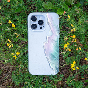 Biologisch abbaubare Handyhülle iPhone 16 pro max Bluehour — kompostierbar — Bonus