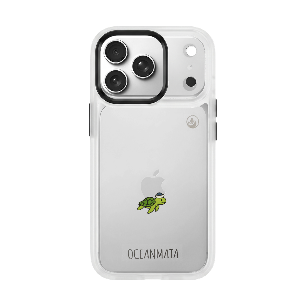 iPhone 17 pro Hülle - Schildkröte - "Captain Turtle" - nachhaltig