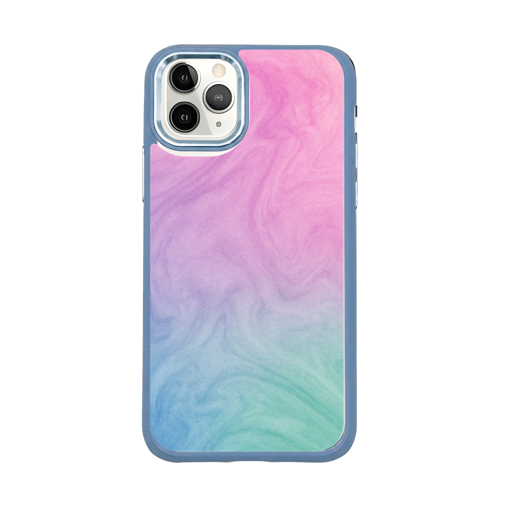 iPhone 11 pro hoesje - "Gekleurd marmer" duurzaam