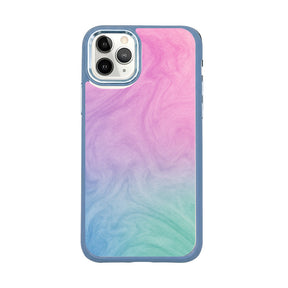 iPhone 11 pro hoesje - "Gekleurd marmer" duurzaam